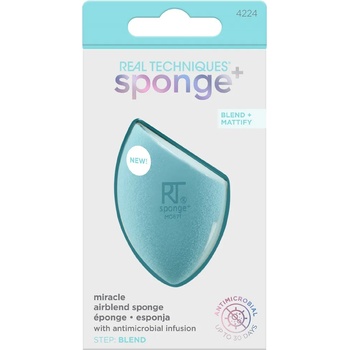 Real Techniques The Miracle Airblend Sponge Гъби за грим дамски