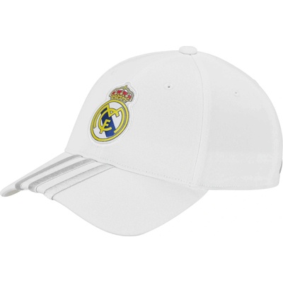 adidas REAL MADRID FC CAP biela strieborná mix