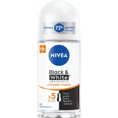 Nivea Black & White Invisible Ultimate Impact 48h roll-on 50 ml