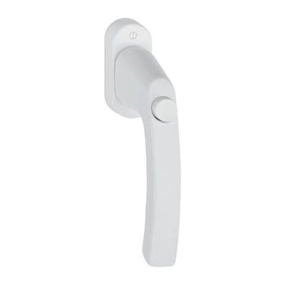 HOPPE okenní klika LIEGE s knoflíkem, 7 x 43 mm, 90° , F9016 běžná bílá