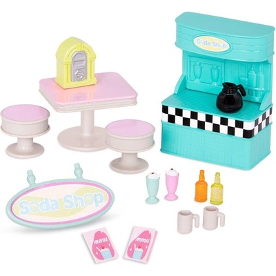 Li′ l Woodzeez Комплект за игра, Battat, Li? l Woodzeez, Магазин за напитки