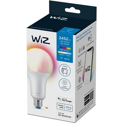 WiZ Colors 8719514554634 inteligentná žiarovka LED E27 18,5W 2452lm 2200-6500K RGB stmievateľná