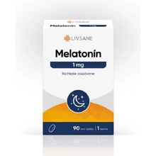 LIVSANE Melatonín 1 mg 90 tabliet