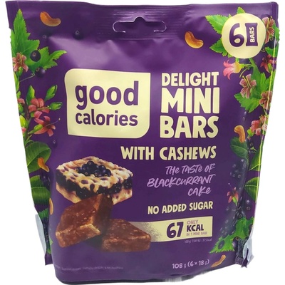 Good calories ríbezlový dort 6 x 18 g
