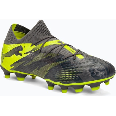 Футболни обувки PUMA Future 7 Match Rush FG/AG strong grey/cool dark grey/electric lime