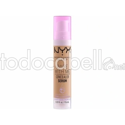 NYX Professional Bare With Me Serum And Concealer Krycí krém 07 Medium 9,6 ml