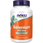 NOW NOW Selenium 200mcg, 180 Veg Capsules - fitnesdobavki - 25,23 лв