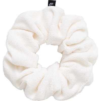 Dámske gumičky do vlasov Nike GATHERED HAIR TIE LARGE TERRY biele N.100.8236.189