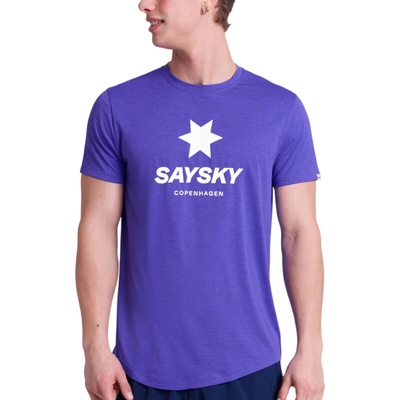 Saysky Logo Combat Pro T-shirt fialová