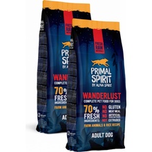 Primal Spirit Dog 70% Wanderlust 2 x 12 kg