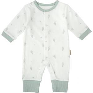 Bimbidreams Бебешка пижама Bimbidreams - Blue Sky, 1-3 м, White/Green (8435629214033) - ozone