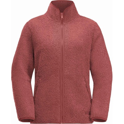 Jack Wolfskin High Curl Jacket W červená