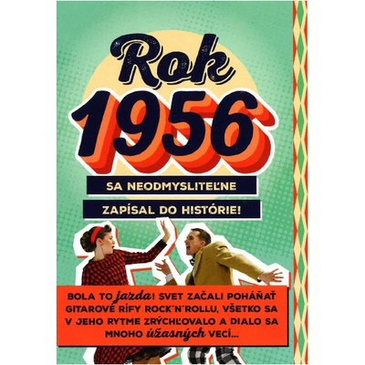 Blahopřaní 1956 - slovensky