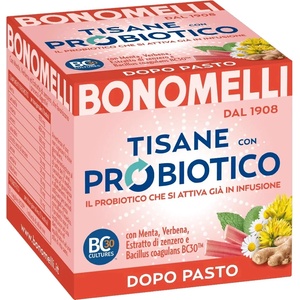 Bonomelli Билков чай за добро храносмилане след хранене, 10 пакетчета, Bonomelli (385953 (0038594) BNM)