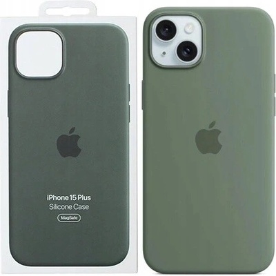 Apple iPhone 15 Plus Silicone Case with MagSafe Cypress MT183ZM/A