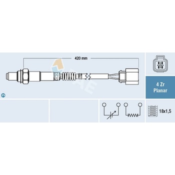 Lambda sonda FAE 77288