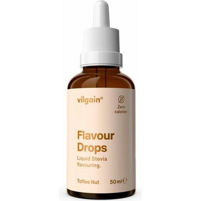 Vilgain Flavour Drops Karamelový orech 50 ml