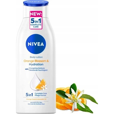 Nivea Orange Blossom tělové mléko 400 ml