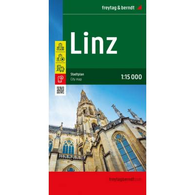 Linz 1:15 000 / mapa města