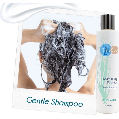 Thalaspa gentle shampoo Šampon na jemné vlasy 200 ml