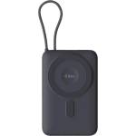 Ttec Външна батерия ttec Recharger M LCD 10.000 mAh. Magesafe comp PD20W Powerbank with USB-C Cable and Stand - Черна