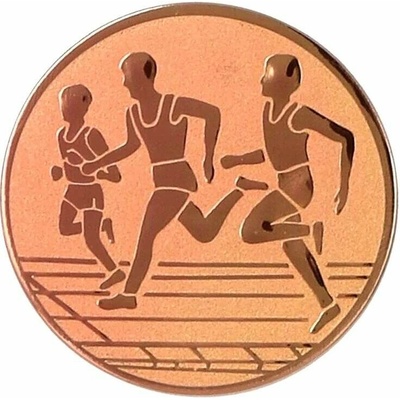 Beh Emblém Nálepka na trofej Ø 50 mm bronzová