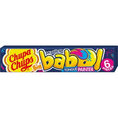 Chupa Chups Big Babol Tongue Painter žvýkačky 28g