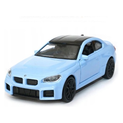 Welly BMW M2 G87 light blue 1:34