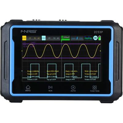 FNIRSI Осцилоскоп fnirsi 2c53p 3-в-1 сензорен екран 4.3 (2c53p)
