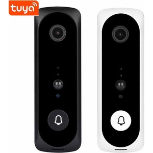 Smarty Звънец с WIFI видео камера бял - Tuya