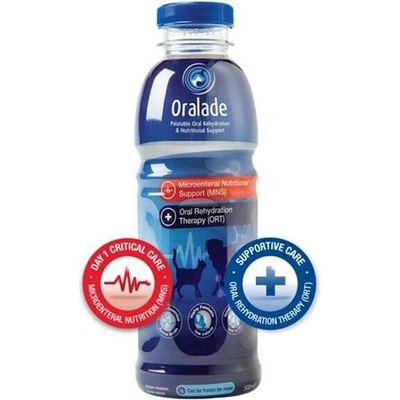 Oralade GI rehydratační roztok pro psy a kočky 500 ml