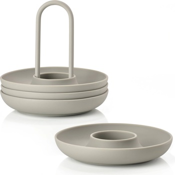 Zone Denmark Чашки за яйца Zone на стойка пясъчни 4 бр (10548)