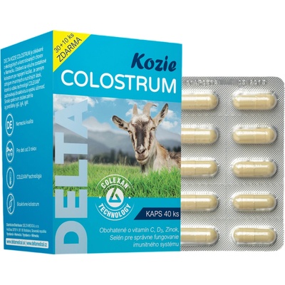 Delta Colostrum kozie 30 + 10 kapsúl
