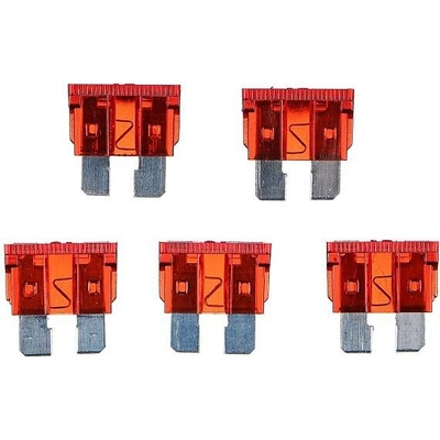 Sada nožových automobilových pojistek MECHANIC FUSE SET 10A, 100ks SIXTOL