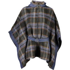 DESIGUAL Дамско пончо desigual, Размер uni, Цвят Синьо (26waid02_bl6000)