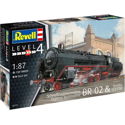 Revell Express Locomotive BR 02 & Tender 2'2'T30 1:87