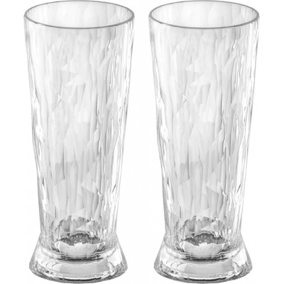 Koziol Sklenice na pivo Super Glass Club 2 x 300 ml