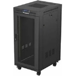 Lanberg Rack Cabinet 19 Free-Standing 24U/600X800 (FlAT Pack) With Mesh Door (FF01-6824-23BL)