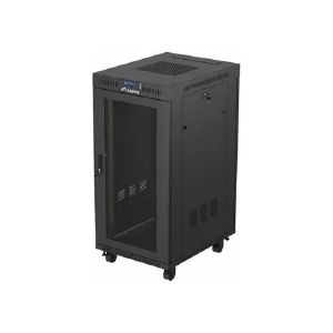 Lanberg Rack Cabinet 19 Free-Standing 24U/600X800 (FlAT Pack) With Mesh Door (FF01-6824-23BL)