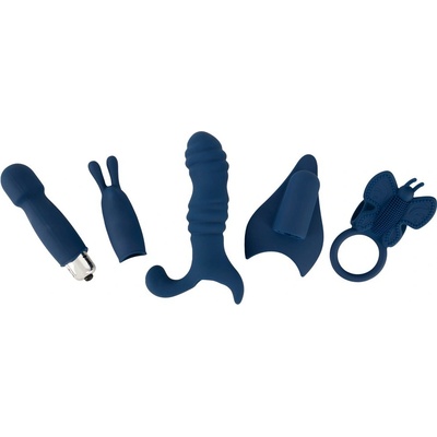 Orion Magic Shiver Bullet Set with 5 Attachments Blue