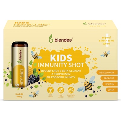 Blendea Kids Immunity Shot podpora imunity 10 x 10 ml