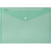 Karton PP Plastový obal A5 s cvočkom zelený