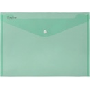 Karton PP Plastový obal A5 s cvočkom zelený