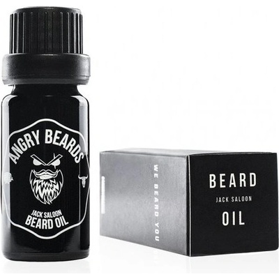 Angry Beards Jack Saloon olej na fúzy 10 ml