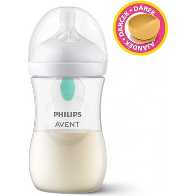 Philips Avent Natural Response Airfree 260 ml + miska Petite&Mars 2 ks