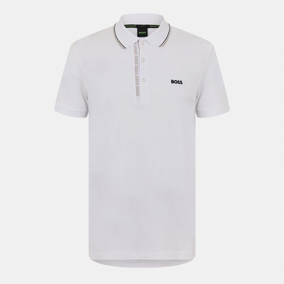 Boss Блуза с яка Boss Men's HBG Paule 4 Polo Shirt Premium Craftsmanship - Natural 105