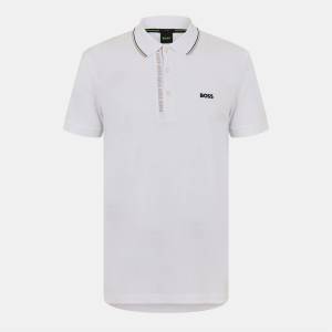 Boss Блуза с яка Boss Men's HBG Paule 4 Polo Shirt Premium Craftsmanship - Natural 105