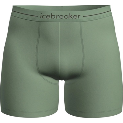Icebreaker Мъжко мериносово термобельо Icebreaker Anatomica Boxers Merino base layer - Seaglass (015-1155-6011)