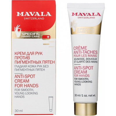 MAVALA krém na ruce proti pigmentovým skvrnám Anti Blemish Cream 30 ml