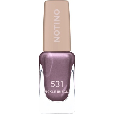 Notino Gel Effect Nail Polish lak na nechty s gélovým efektom 531 Fickle Ibiscus 10 ml